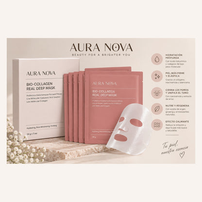 Mascarillas facial BIO-COLLAGEN 5 unidades