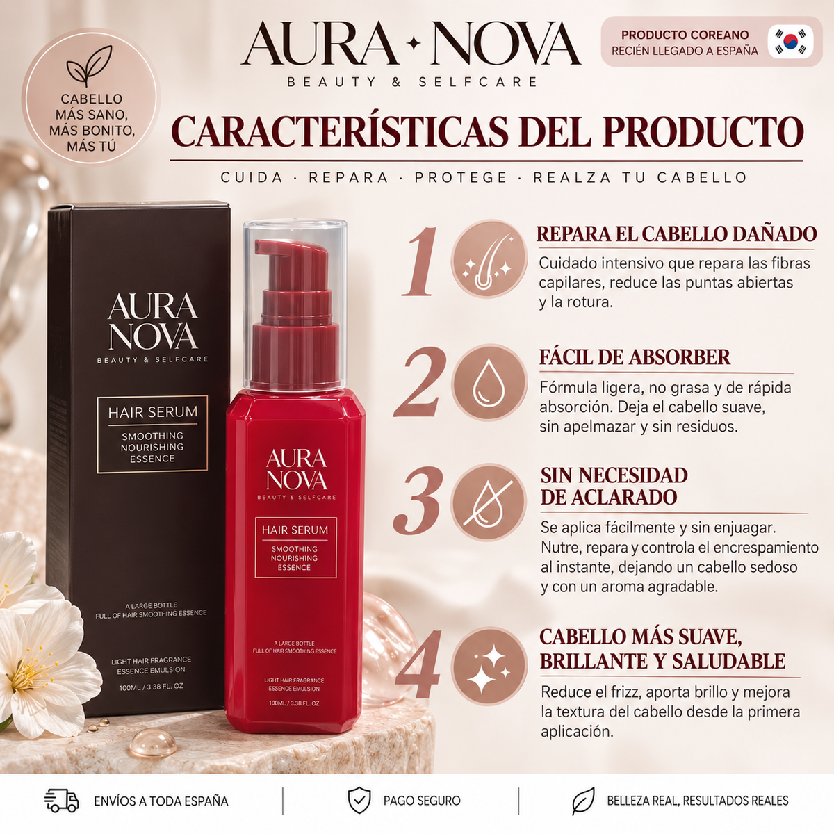 Serum Koreano - Liso al Instante