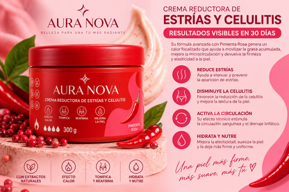 Crema Reductora de Estrías y Celulitis CANDELA
